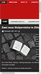 Mobile Screenshot of gedenkkultur.info