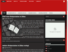 Tablet Screenshot of gedenkkultur.info